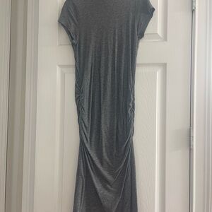 Velvet by Graham & Spencer Gray Midi Dress